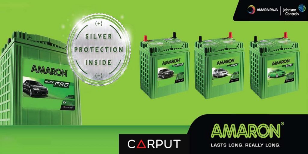 Amaron Car Battery Now Available at CARPUT