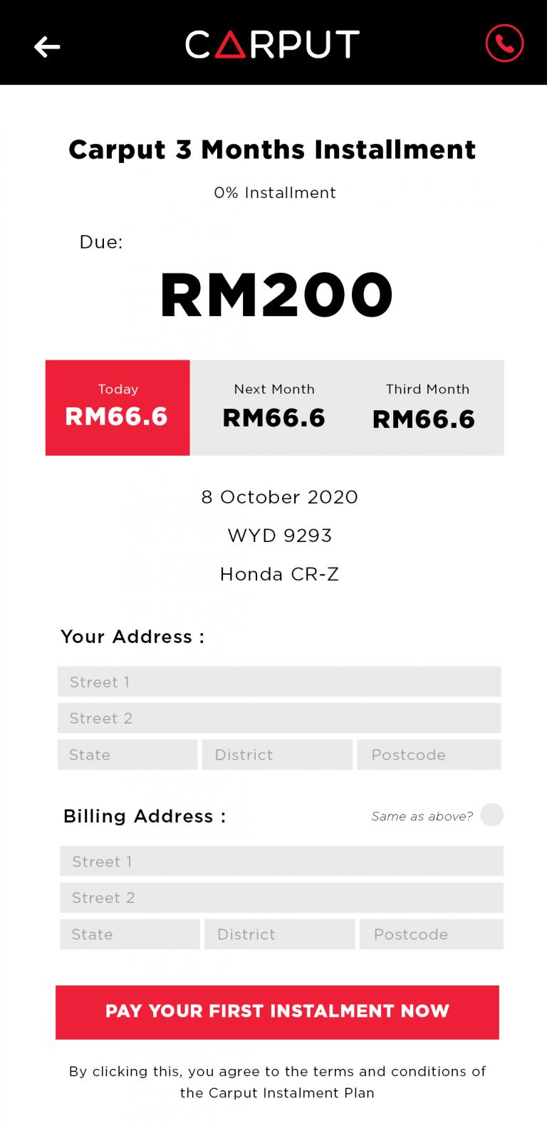 Car Battery Instalment, 0% Interest from RM59 / Month | CARPUT