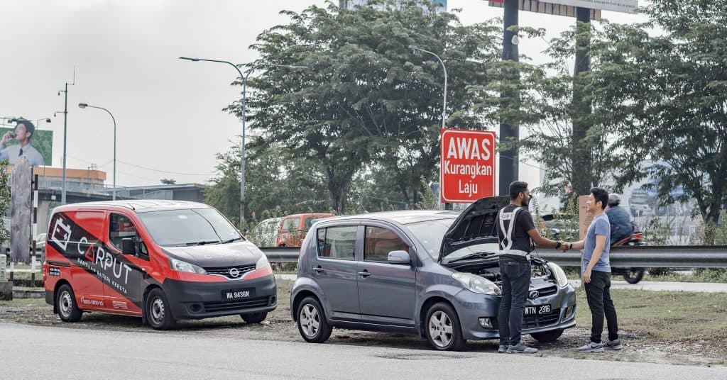 Carput Roadside Assist app