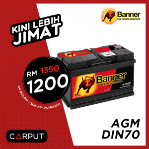 Banner - DIN70 AGM
