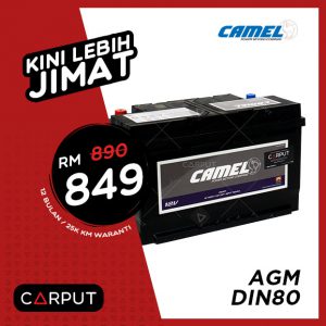 Camel AGM DIN80