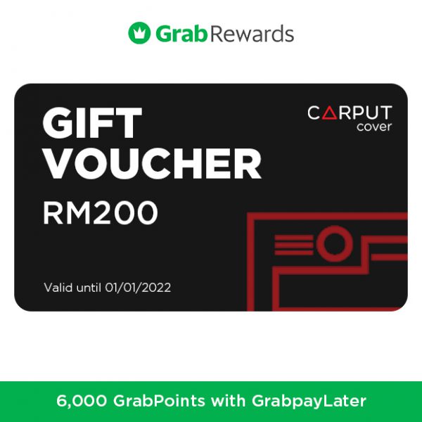 RM200 carput cover voucher