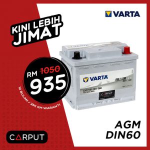 Varta AGM DIN60