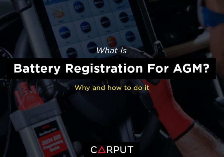 AGM Car Battery Registration