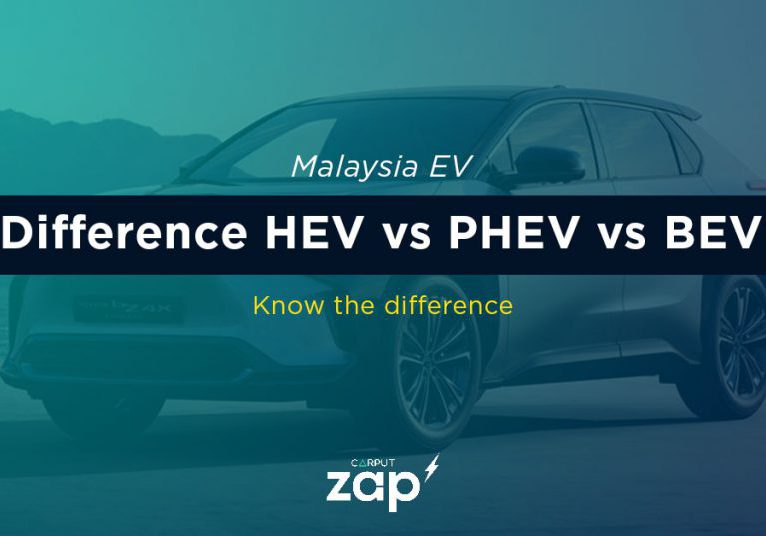 HEV vs BEV vs PHEV Difference